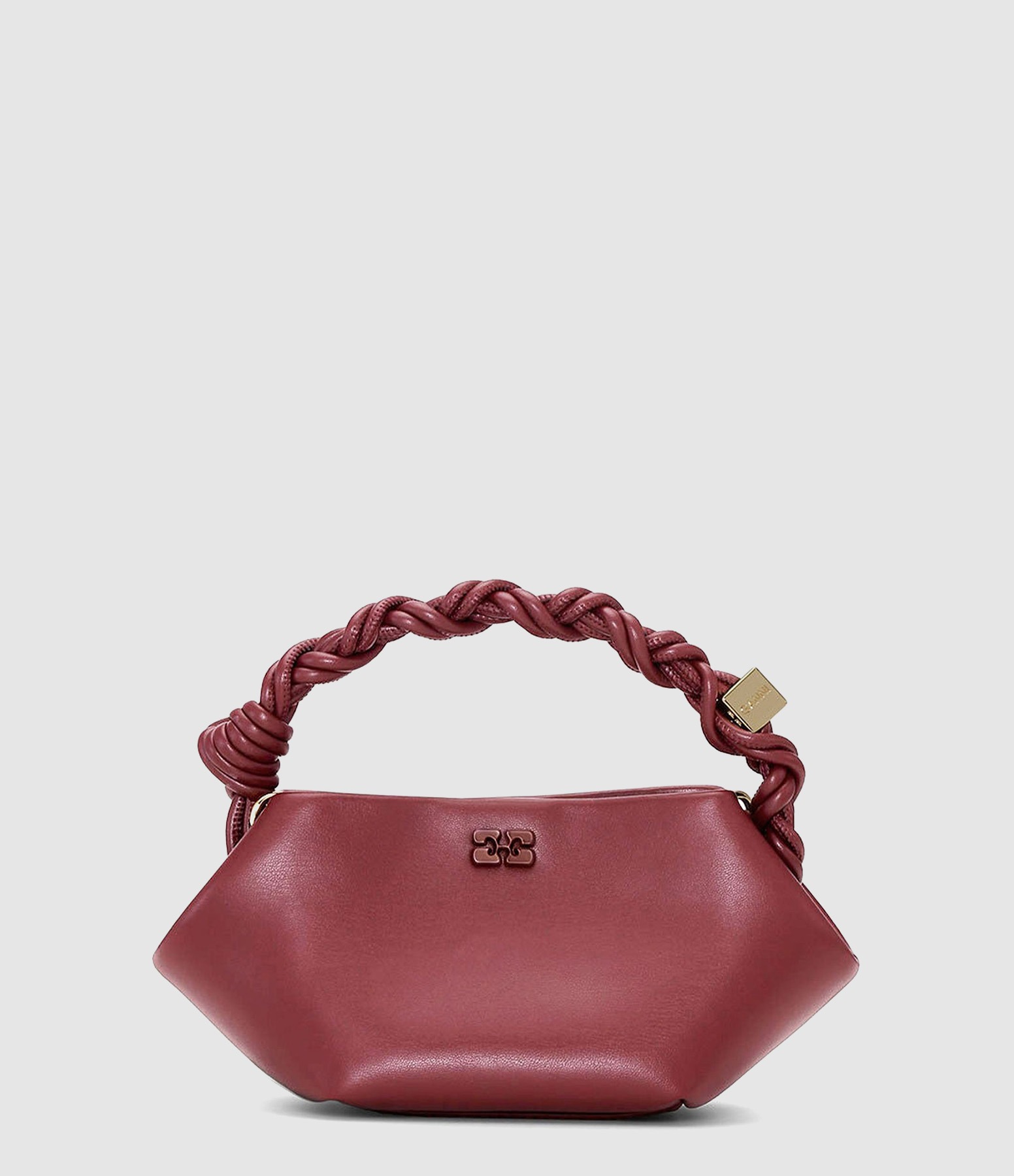 Sac Bobi S Cuir Lamé Champagne